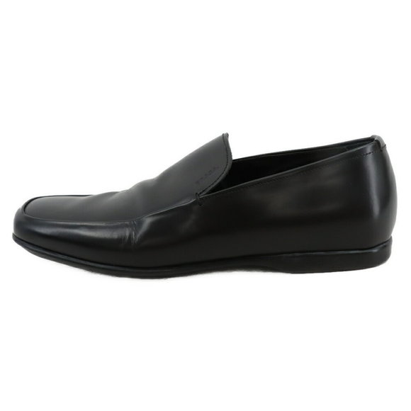 Prada Leather Loafers Black - Picture 1 of 6